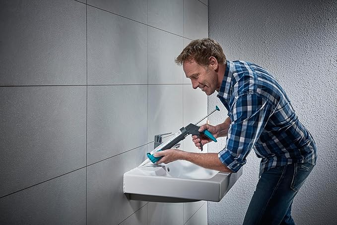 Wolfcraft MG 200 Caulking Gun I 4352000 I 130 kg of pushing pressure