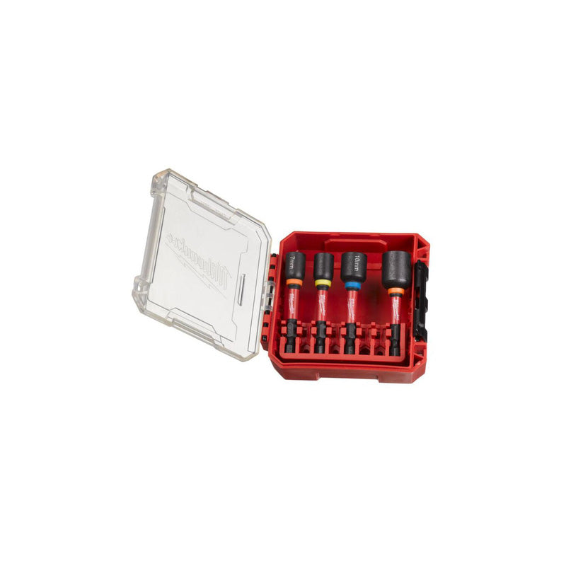 Milwaukee Magnetic Nut Driver Set 7-13mm Impact rated 4932492445