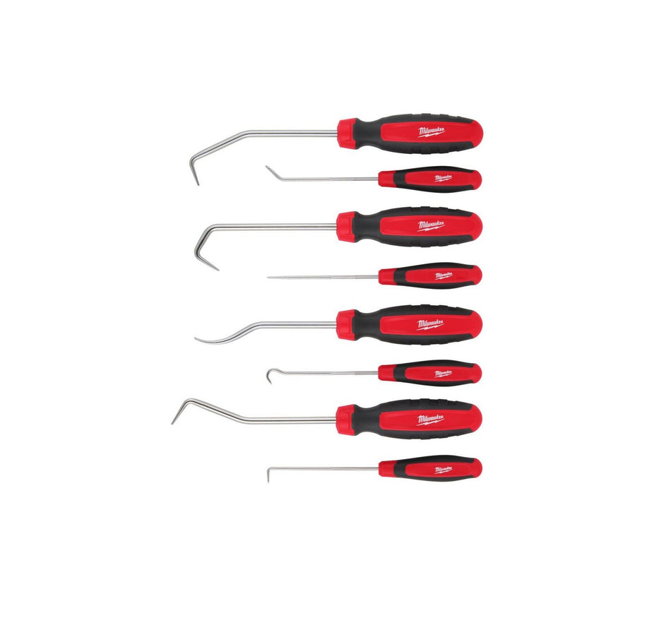 Milwaukee All-Metal Core Heavy Duty 8 Pieces Hook & Pick Set 4932480569