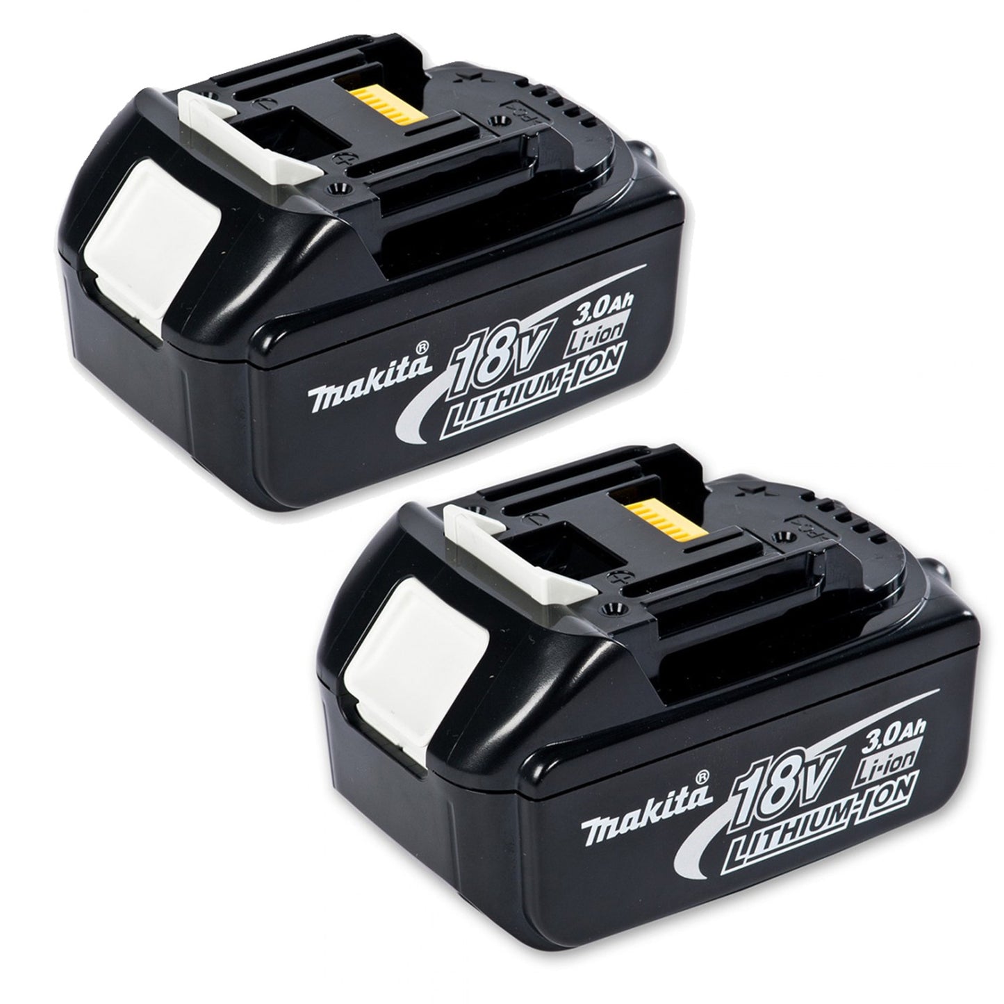 Makita Genuine BL1830 TWIN PACK 18V 3.0ah Lithium-ion LXT Battery