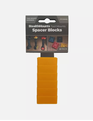 StealthMounts Tool Mount Spacer Blocks 6pack