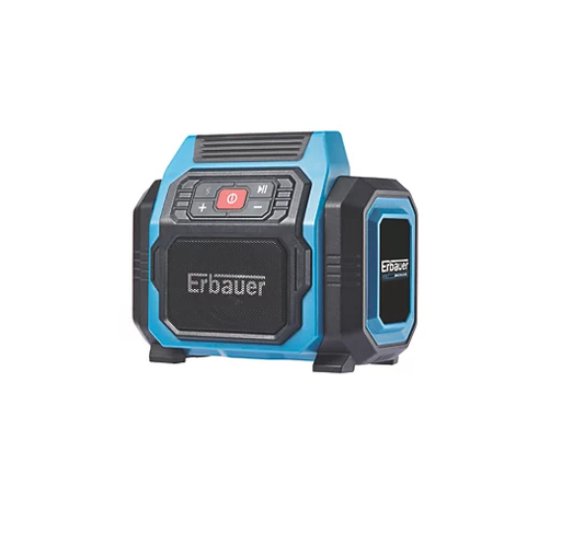 Erbauer ESP18-Li 18V Li-Ion EXT Cordless Bluetooth Speaker - Bare