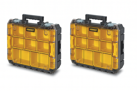 DeWALT DWST83497-1 TSTAK High Capacity Organiser 44 x 33.7 x 11.95 cm PACK OF 2