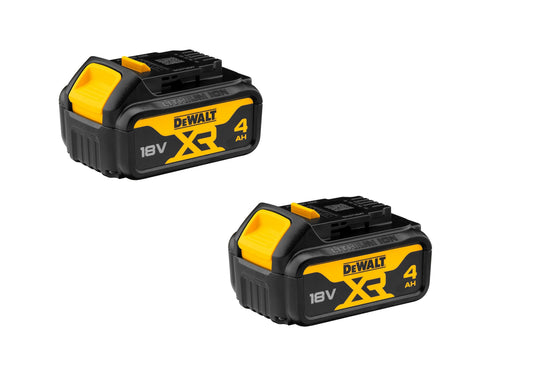 Dewalt DCB182 18V XR Genuine Battery 4.0Ah TwinPack