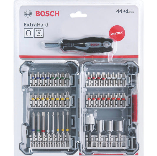 Bosch Professional 1/4" Hex Shank
Mixed Screwdriver Bit Set 44 Pcs