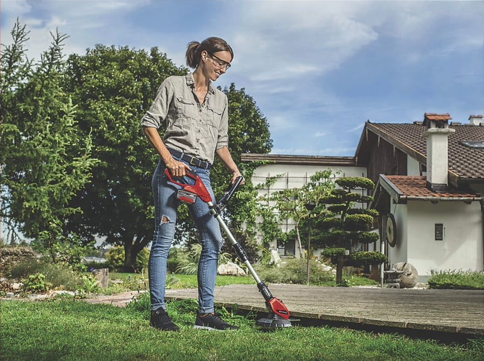 Einhell GE-CT 18 Li 18v Cordless Telescopic Grass Trimmer Edger 240mm 1 x 2.5ah