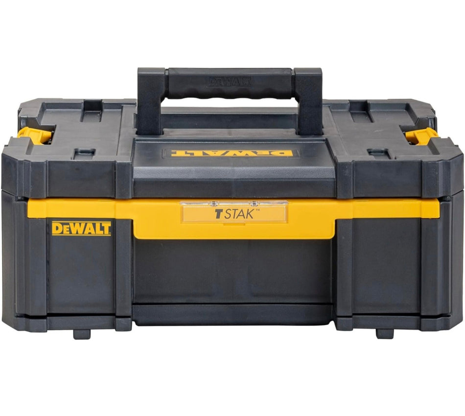 Dewalt DWST1-70705 T-Stak III Tool Storage Box with Drawer, Yellow/Black, 17.6