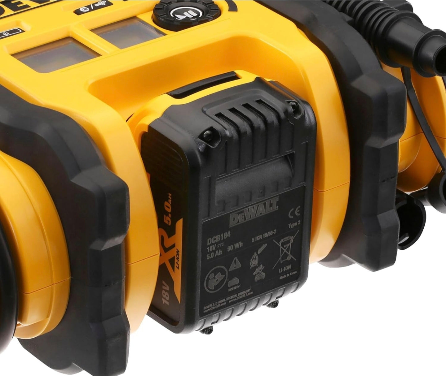 DeWalt DCC018N-XJ 18v XR Inflator - Bare Unit