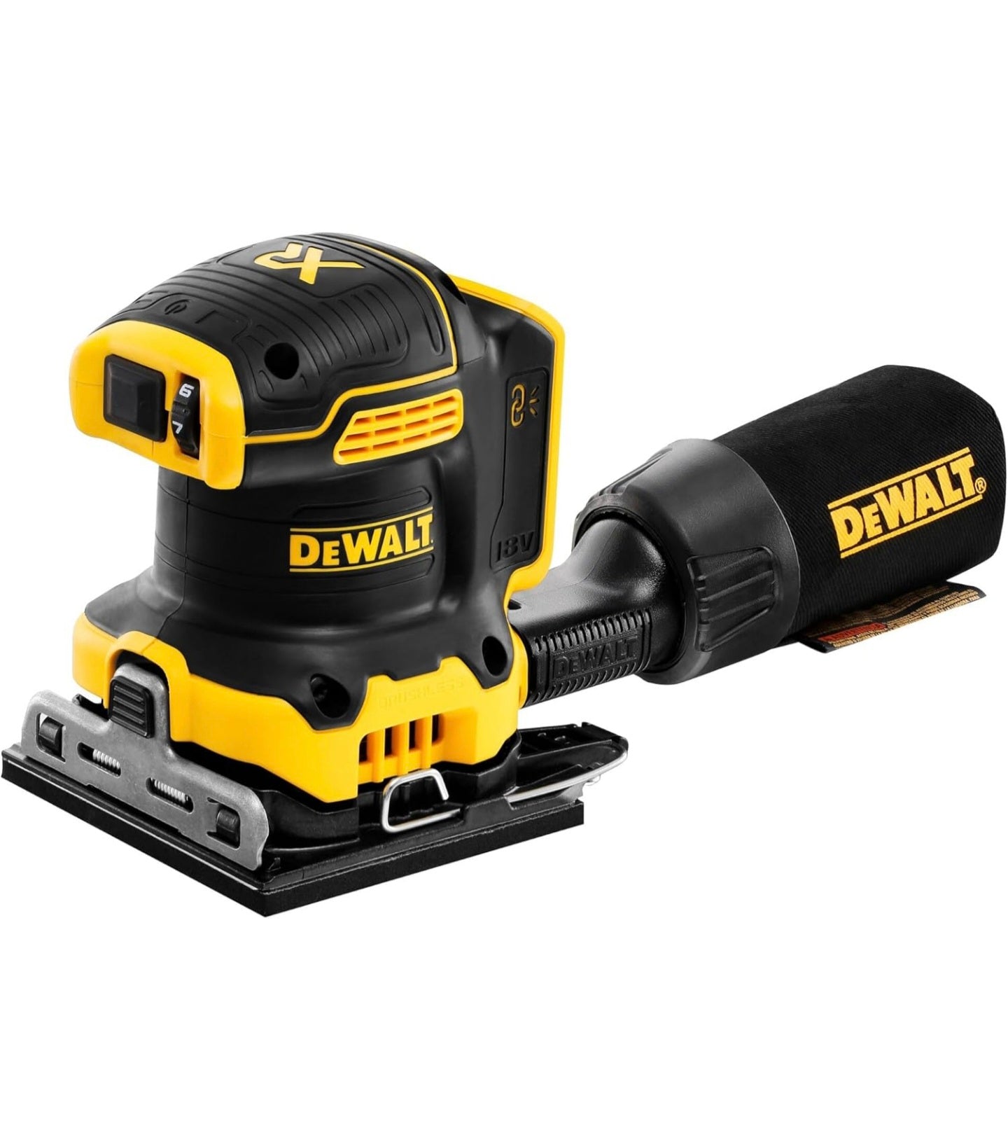 DeWalt DCW200N 18V XR Brushless 1/4 Sheet Palm Sander (Body Only)