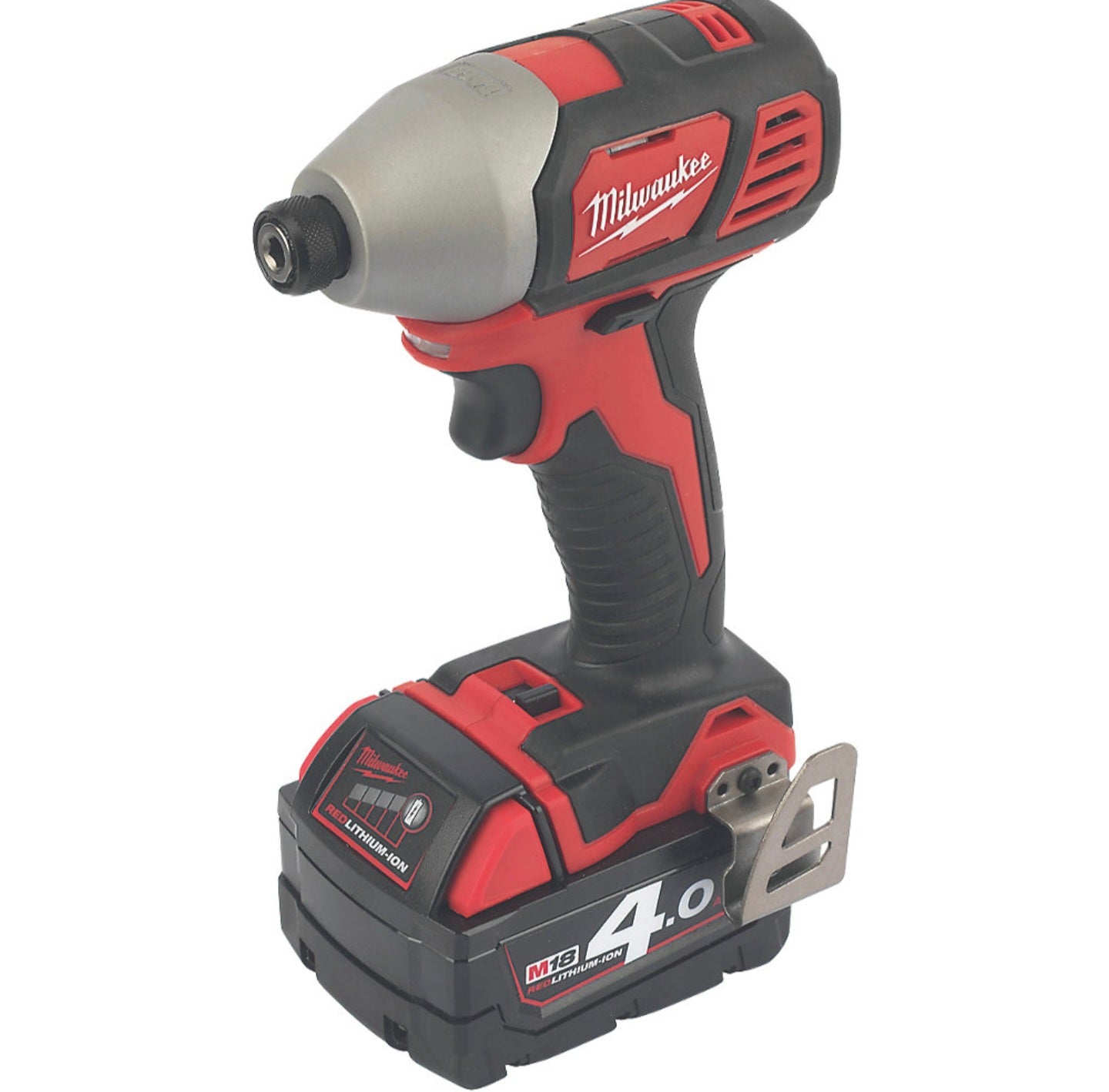 Milwaukee M18 BPP2Q-402C 18V 2 x4.0Ah Li-Ion RedLithium Cordless TwinPack
