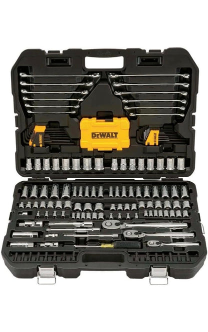 DEWALT DWMT73803 Mechanics Tools Kit and Socket Set, 168-Piece