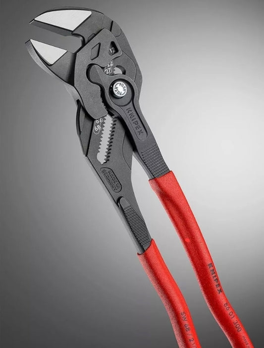 Knipex 300mm (12in) Lock Button Wrench Spanner Waterpump Pliers Grips 86 01 300