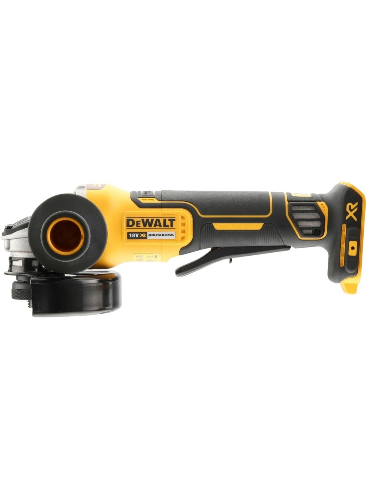 Dewalt DCG406N Brushless Angle Grinder Paddle Switch 18V Body Only