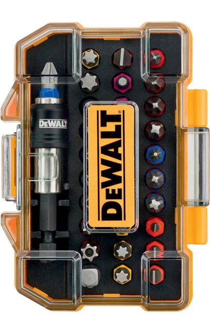 DEWALT DT7969-QZ, 32 Piece XR Professional Magnetic Screwdriver Bit Accessory Set, Yellow