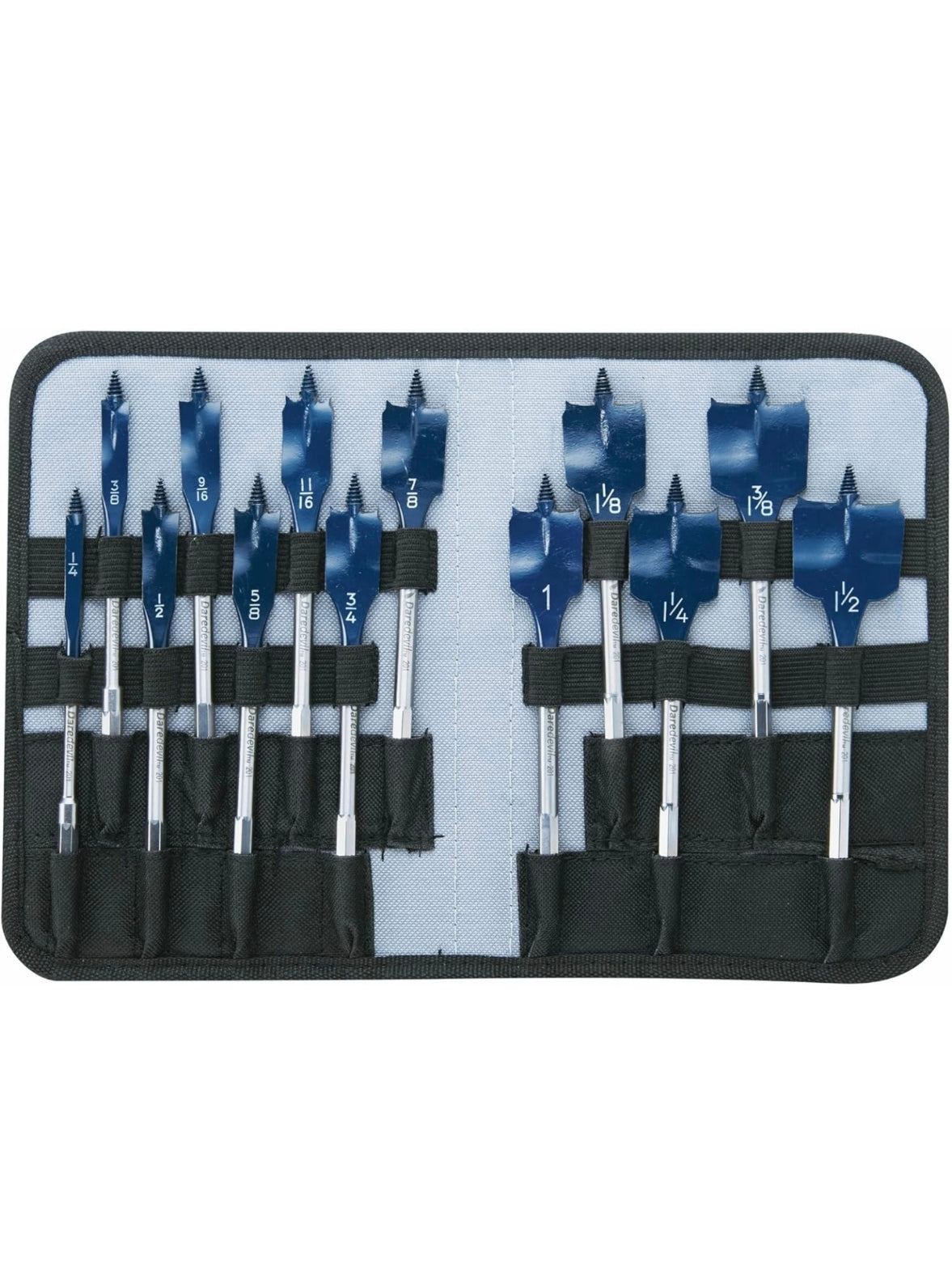 BOSCH Professional DSB5013P 13-Piece Daredevil Spade Bit Set in Pouch