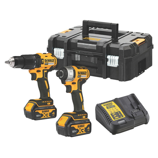 DeWalt DCK2060M2T-SFGB 18V 2 x 4.0Ah Li-Ion XR Brushless Cordless Twin Pack