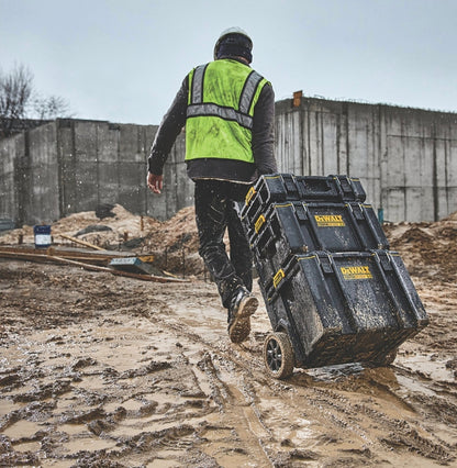 DeWalt DWST83526-1 TOUGHSYSTEM 2.0 Stackable Tool Boxes & Trolley Kit x3 Pcs
