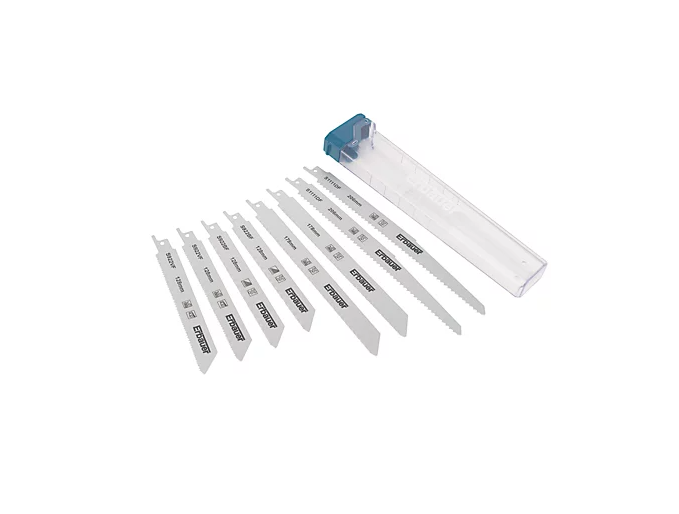 Erbauer Multi-Material Reciprocating Saw Blades 8 Piece Set