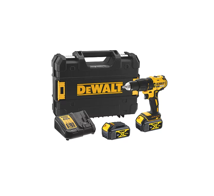 DEWALT 18V Combi Drill DCD778M2T 2 x 4.0Ah Li-Ion XR Brushless Cordless