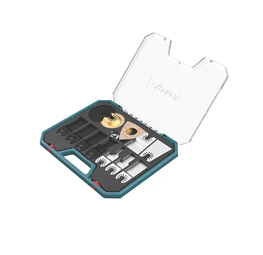 Erbauer Cutting Blade Set 15 Pcs Multi-Material  Wood Metal & Plastic