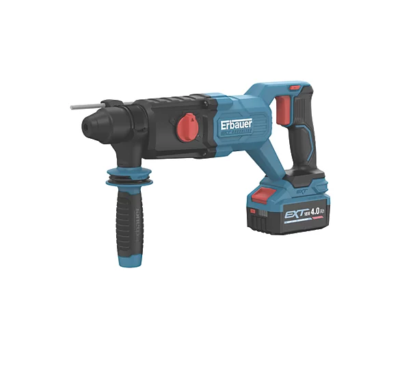 Erbauer 18V SDS Plus Drill ERI1079SDS 3.1kg 18V 1 x 4.0Ah Li-Ion EXT Brushless Cordless