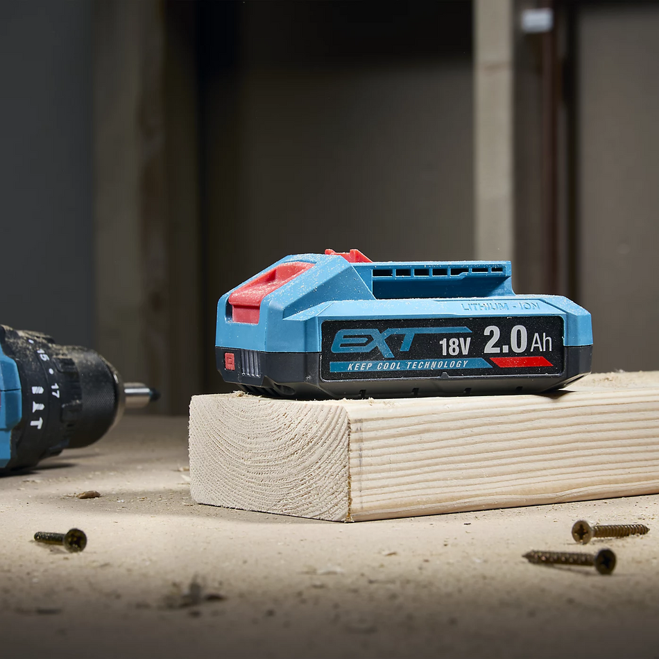 Erbauer 18V Battery 2.0Ah Li-Ion EXT ERI1098BAT