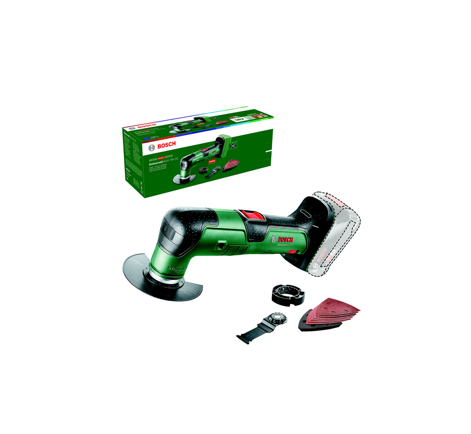 Bosch 18V Cordless Multi tool Power for all  (Bare Tool) - UniversalMulti 18V-32