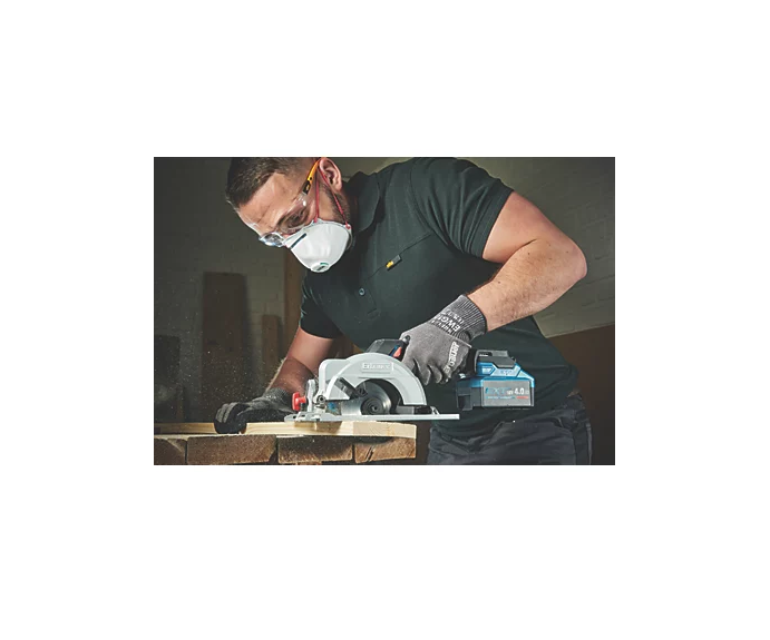 Erbauer ERI1081CSW 120mm 18V Li-Ion EXT Brushless Cordless Mini Circular Saw - Bare