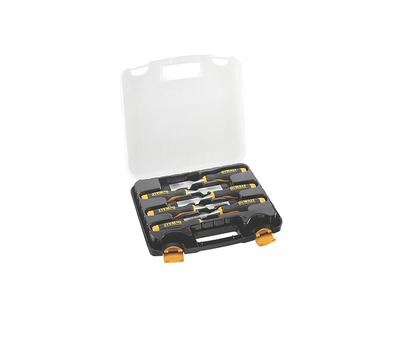 DEWALT Bevel Edge Chisel Set 6 Pieces 6, 12, 19, 25, 32 and 38mm Case