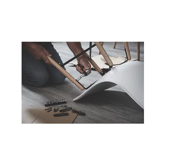 Magnusson Screwdriver 46 Piece Ratcheting Bit Set Tool Durable Soft-Grip Handle