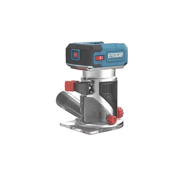 Erbauer Palm Router18V ERI1111ROU Li-Ion EXT 1/4" Brushless Cordless - Bare