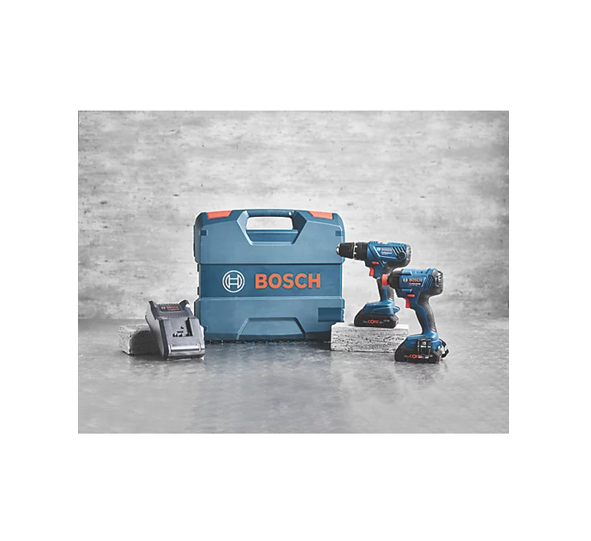 Bosch 18V 2 x 4.0Ah Li-Ion CoolPack Cordless Twin Pack 0615990M53