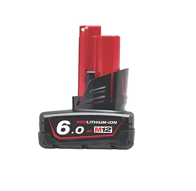 Milwaukee M12 B6 12V 6.0Ah Li-Ion RedLithium Battery