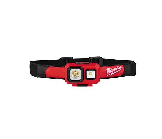 Milwaukee HL-SF LED Spot Flood Headlamp Black/Red 450lm