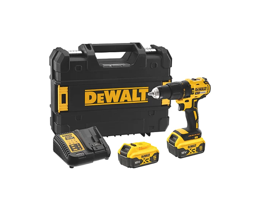 DEWALT DCD778P2T-SFGB 18V 2 x 5.0Ah Li-Ion XR Brushless Cordless Combi Drill