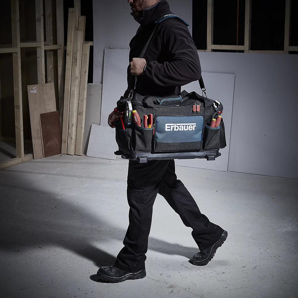 Erbauer Tool Bag ConnecX Power 1200 Denier Polyester Fabric 21 Pockets