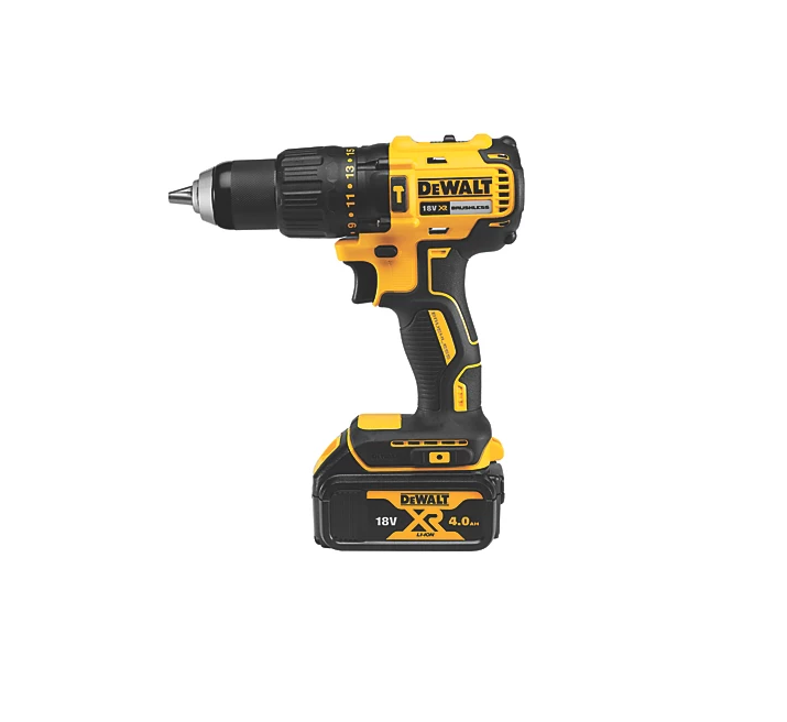 DEWALT 18V Combi Drill DCD778M2T 2 x 4.0Ah Li-Ion XR Brushless Cordless