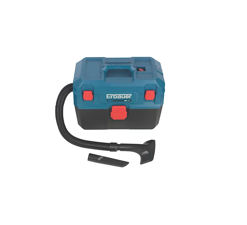Erbauer Vacuum ETBV18-Li 18V Li-Ion EXT Cordless Toolbox Wet & Dry - Bare