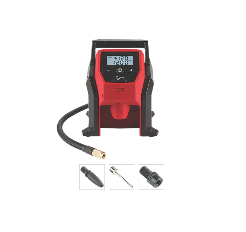 Milwaukee M12 BI-0 12V Li-Ion RedLithium Cordless Inflator - Bare