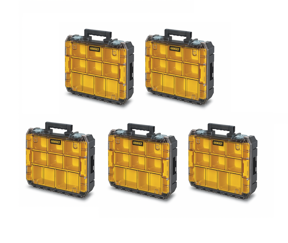 DeWALT DWST83497-1 TSTAK High Capacity Organiser 44 x 33.7 x 11.95 cm PACK OF 5