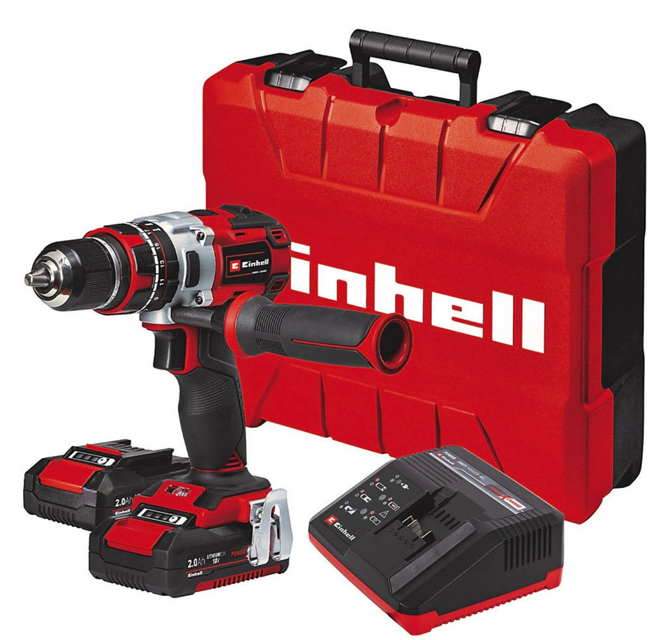 Einhell Power X-Change TE-CD 18/60 Li-i BL (2x2,0Ah) Cordless Impact Driver DIY