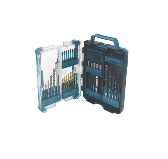 Erbauer Multi-Material Drill & Screwdriver Bit Set 69 Pieces