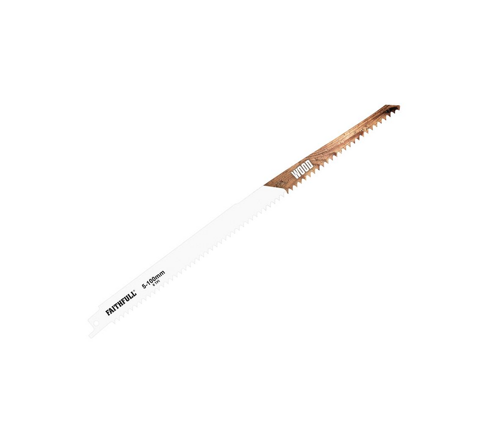 Faithfull Sabre Reciprocating Saw Blades - Wood (Pack of 5) SBS1411D