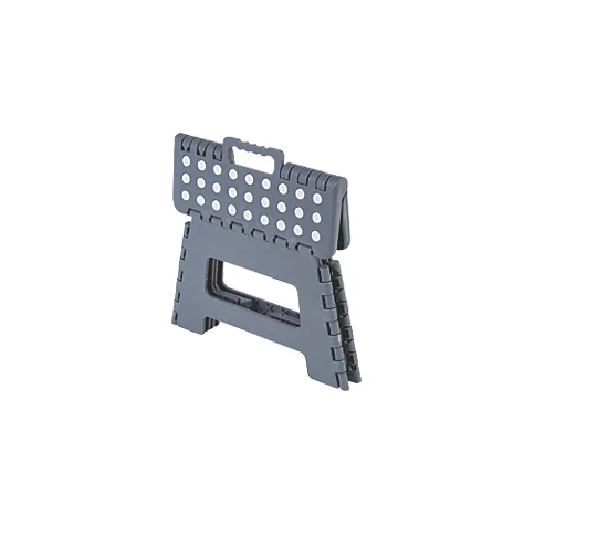 Plastic 1 Step 220mm Folding Step Stool With Platform