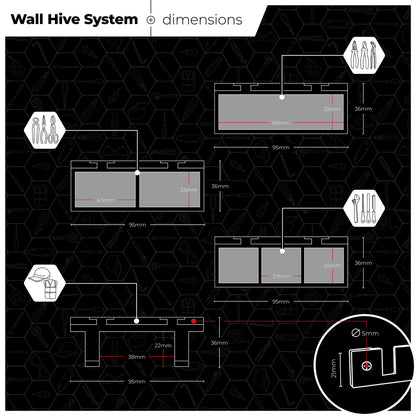 StealthMounts Wall Hive System Pliers and Hook Set