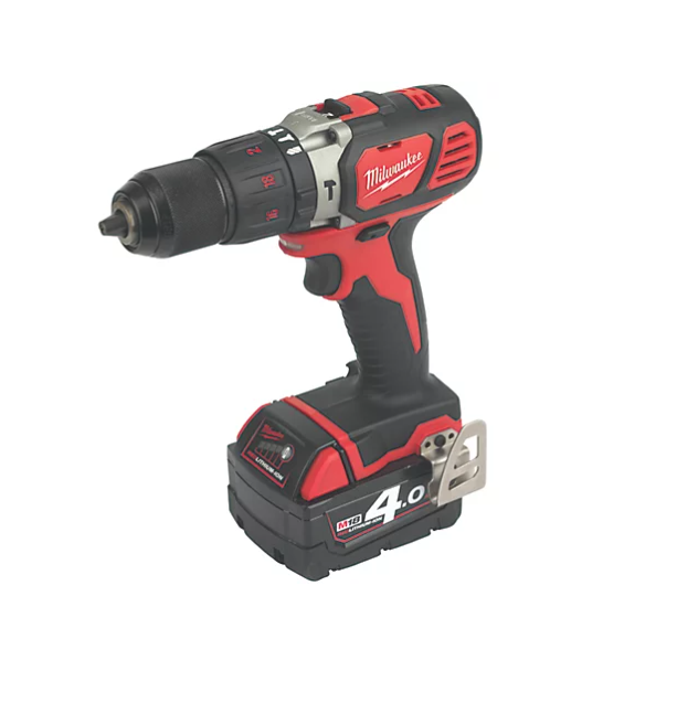 Milwaukee M18 BPDN-402C 18V 2 x 4.0Ah Li-Ion RedLithium Cordless Combi Drill