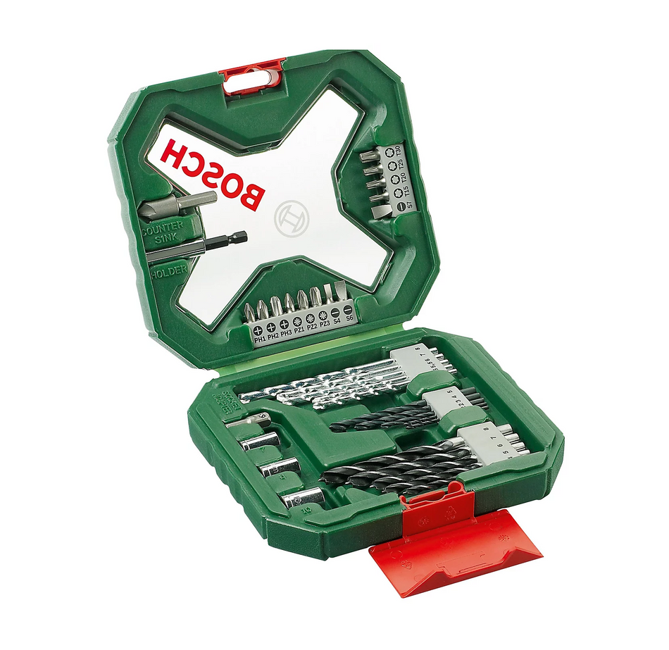 Bosch HSS Drill bit accessory set X-Line 34 piece