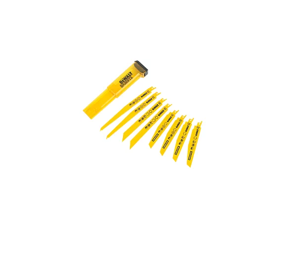 DEWALT Reciprocating Saw Blade Set 8 Pieces DT2442-QZ Multi-Material